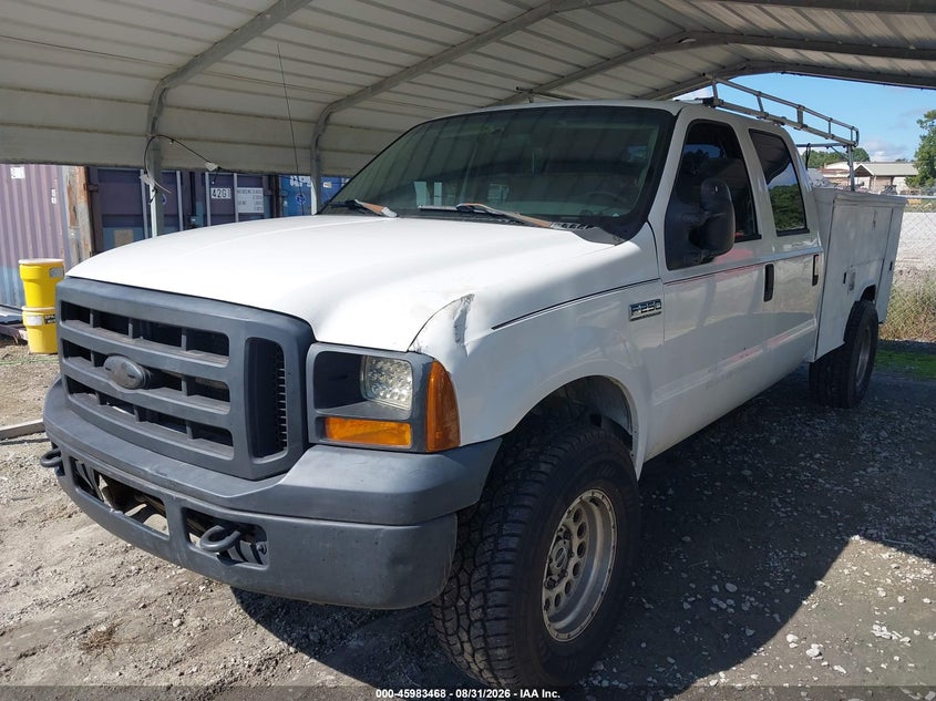 2006 Ford F250, Звичайний знос, IAAI, VIN 1FTSW21576EB38675 — фото 2