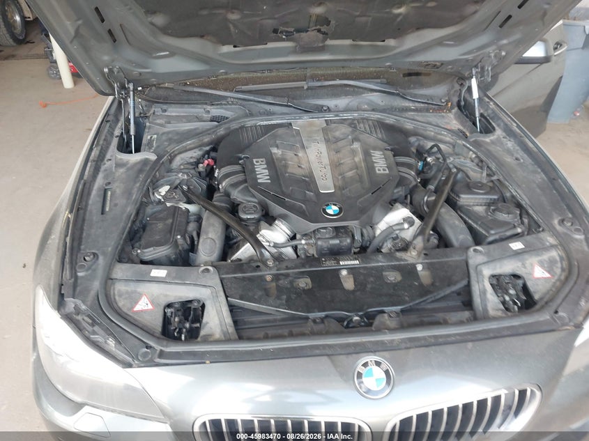BMW 550I 2012 VIN WBAFU9C52CC787138
