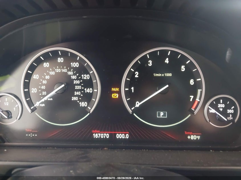 2012 BMW 550I auction photo 7