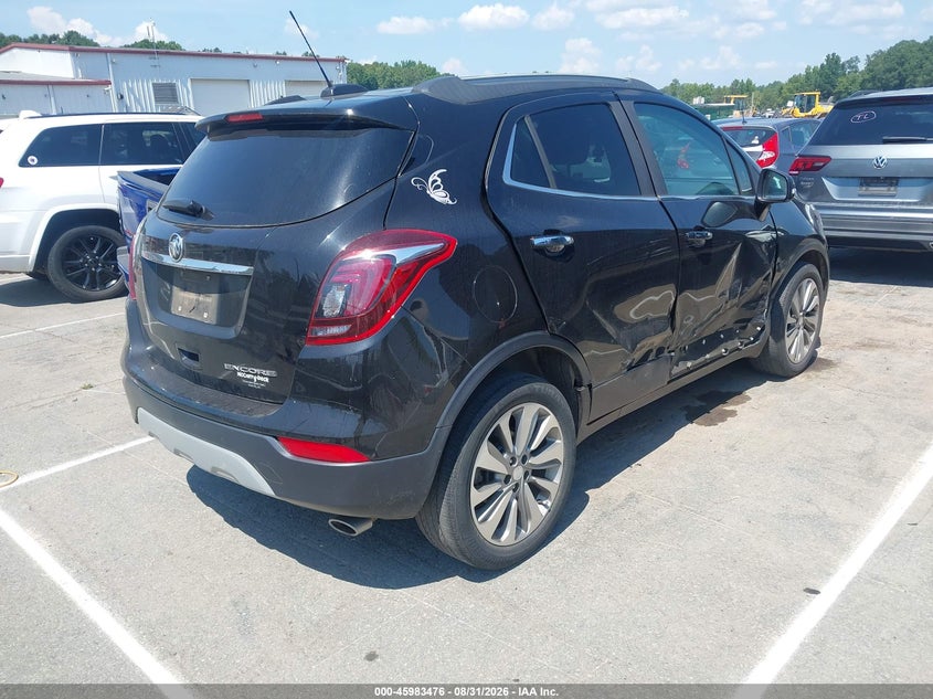 Vin: kl4cjasb2kb892168, lot: 46482749, buick encore fwd preferred 20194