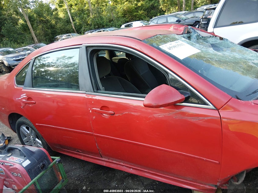 CHEVROLET IMPALA 2013 VIN 2G1WG5E36D1190346