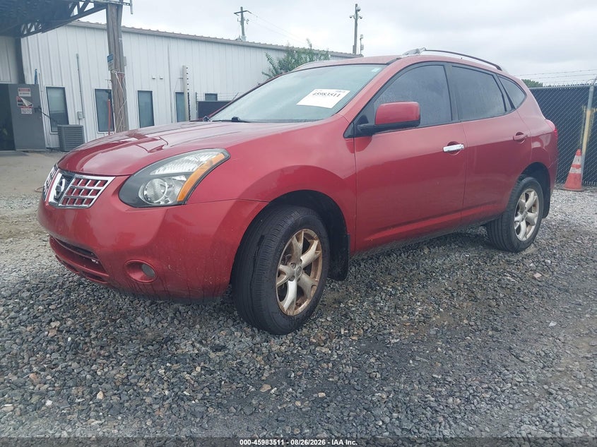 2009 Nissan Rogue Sl, Normal Wear & Tear, IAAI, VIN JN8AS58T69W043783 — photo 2