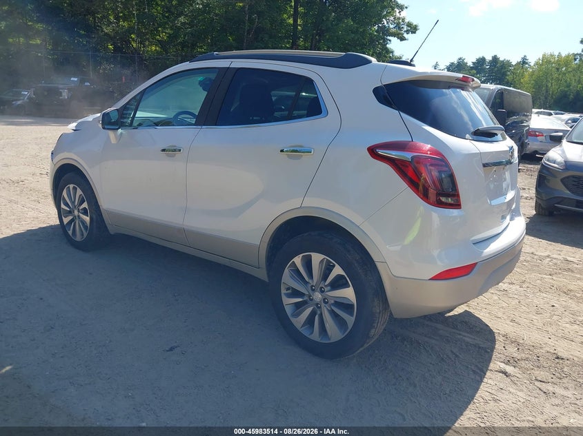Vin: kl4cjesb4kb745387, lot: 46482787, buick encore awd preferred 20193
