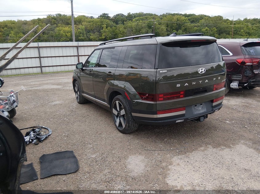 Vin: 5nmp3dg10sh022952, lot: 46482790, hyundai santa fe hybrid limited 20253