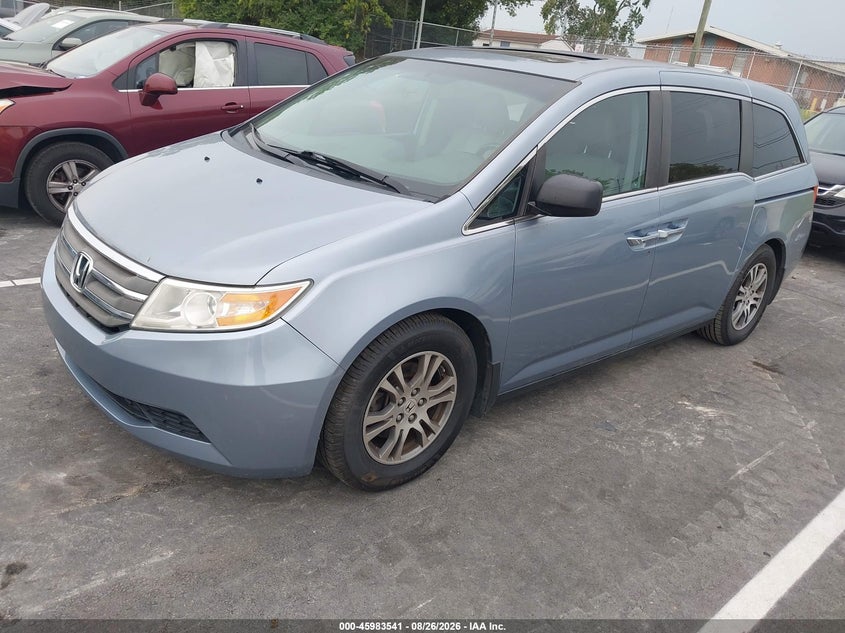 2012 Honda Odyssey, Звичайний знос, IAAI, VIN 5FNRL5H63CB058954 — фото 2