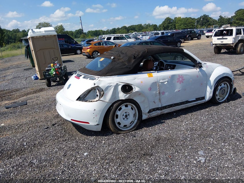 Vin: 3vw517at3fm822363, lot: 46482820, volkswagen beetle 1.8t classic 20154