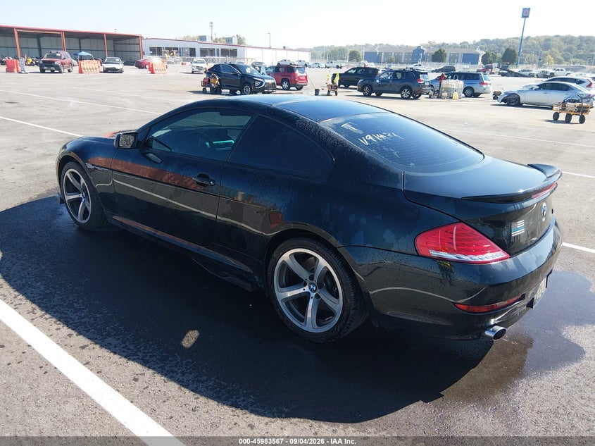 BMW 650I 2008 VIN WBAEA53508CV91431