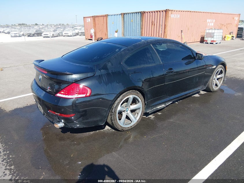 BMW 650I 2008 VIN WBAEA53508CV91431
