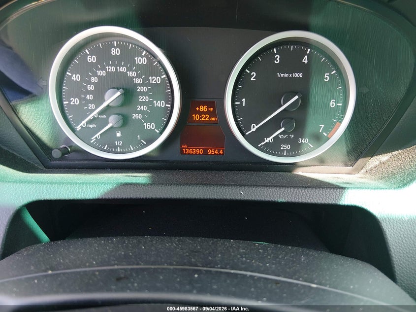 BMW 650I 2008 VIN WBAEA53508CV91431