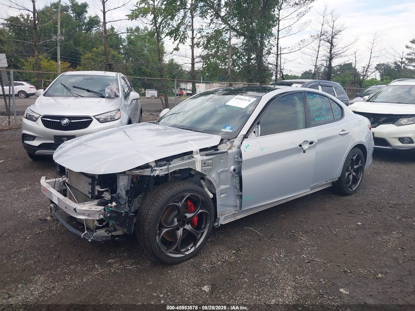 Vin: zarfanbn3l7633817, lot: 46482851, alfa romeo giulia ti sport awd 20202