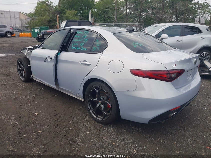 Vin: zarfanbn3l7633817, lot: 46482851, alfa romeo giulia ti sport awd 20203