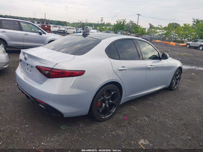 Vin: zarfanbn3l7633817, lot: 46482851, alfa romeo giulia ti sport awd 20204