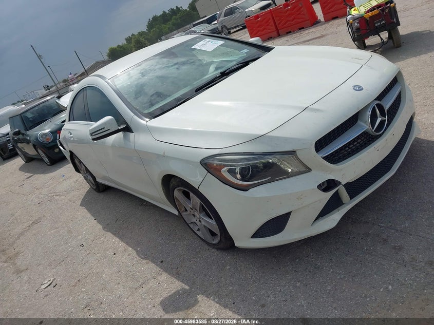 2015 Mercedes-Benz Cla 250, Rear, IAAI, VIN WDDSJ4EBXFN207245
