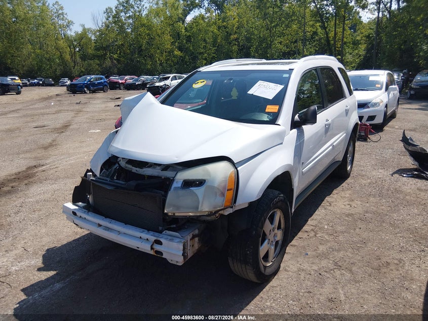 2007 Chevrolet Equinox, Front End, IAAI, VIN 2CNDL73F176236414 — photo 2