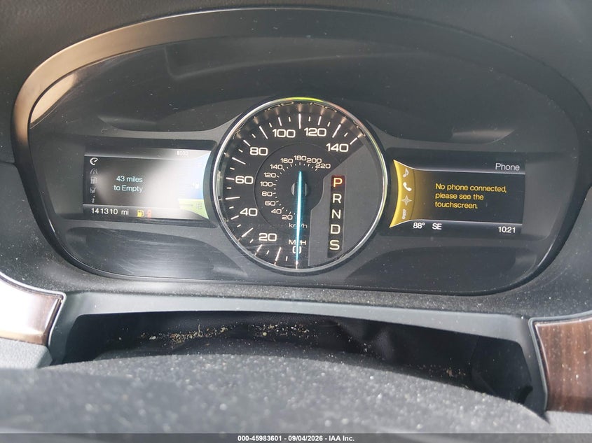 FORD EDGE 2013 VIN 2FMDK4KC9DBC03429