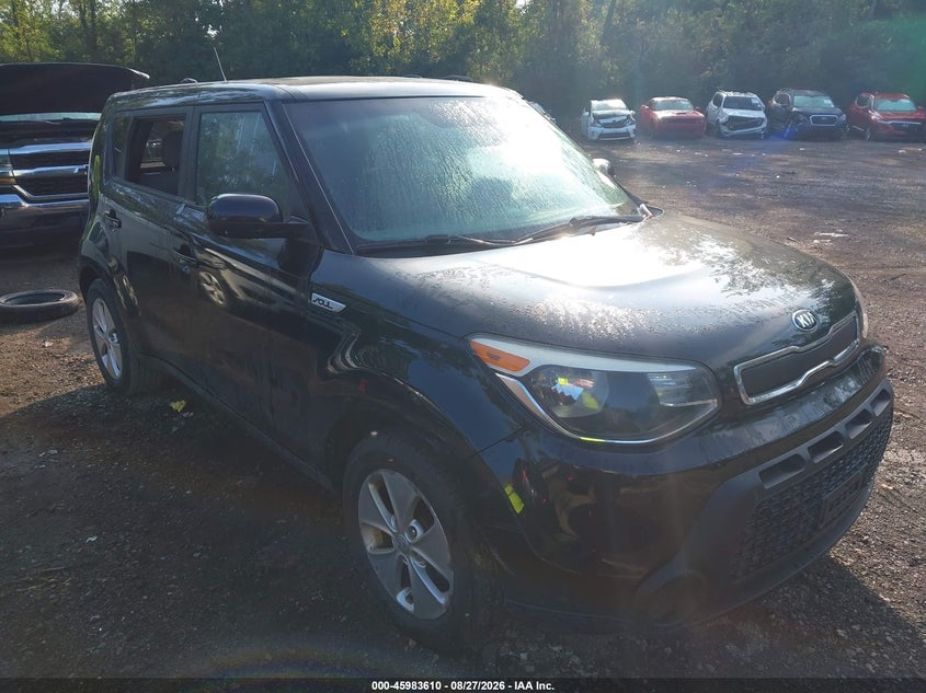 Vin: kndjn2a24f7152591, lot: 46482883, kia soul 20151