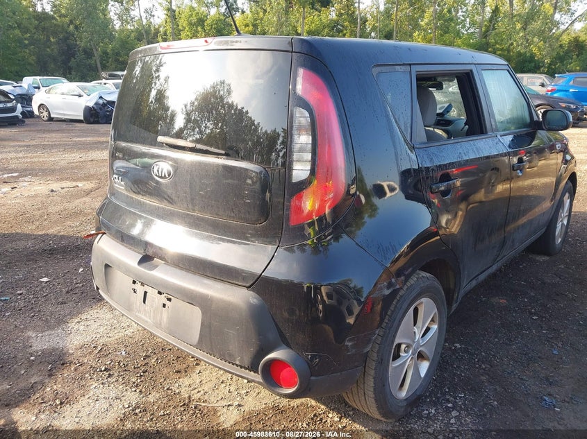 Vin: kndjn2a24f7152591, lot: 46482883, kia soul 20154