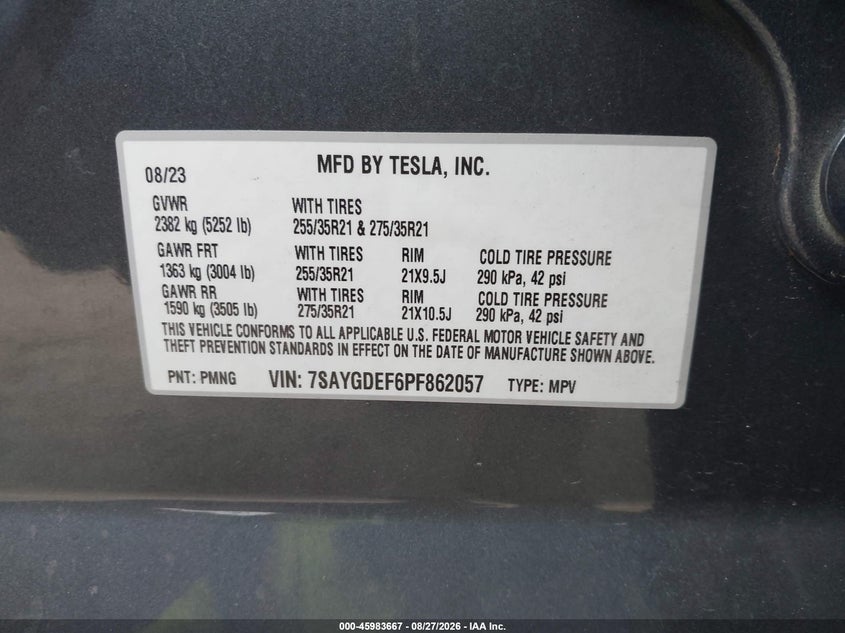 TESLA MODEL Y - zdjęcie 9