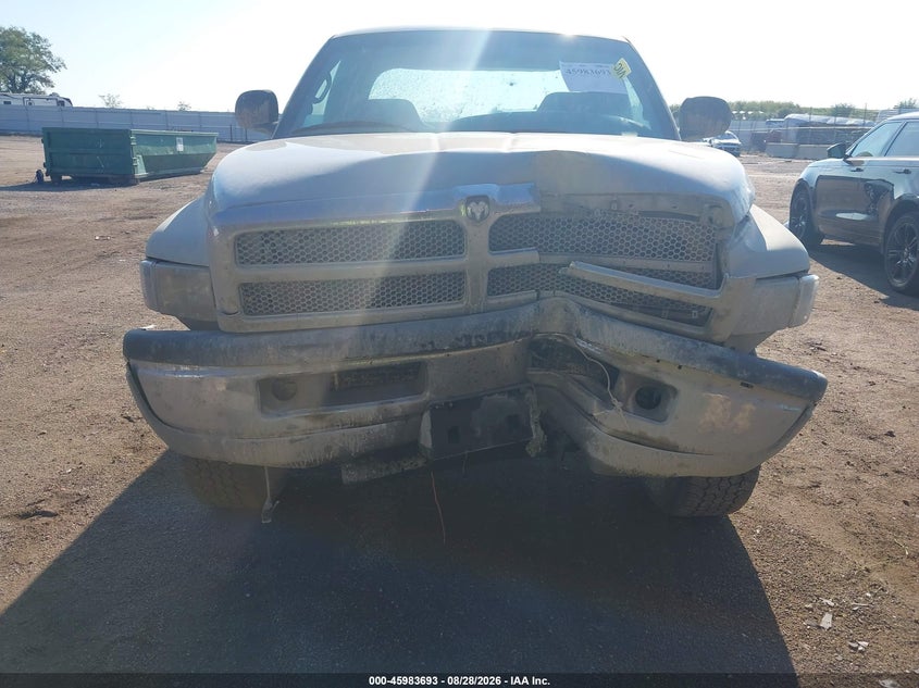 DODGE RAM 2500 1999 VIN 1B7KF2366XJ585917
