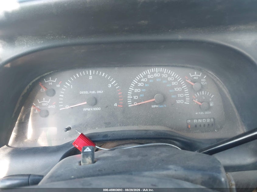DODGE RAM 2500 1999 VIN 1B7KF2366XJ585917