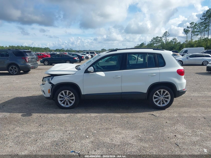 VOLKSWAGEN TIGUAN LIMITED 2018 VIN WVGAV7AX5JK000023