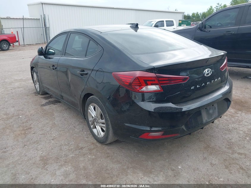 Vin: kmhd84lf1ku850549, lot: 46483003, hyundai elantra value edition 20193