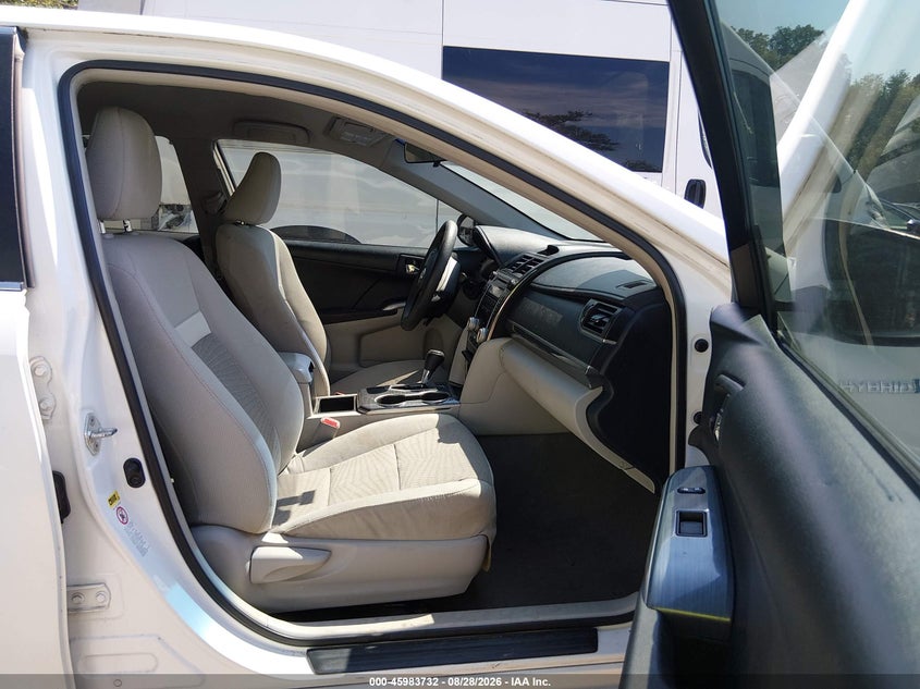 TOYOTA CAMRY HYBRID 2012 VIN 4T1BD1FK4CU029666