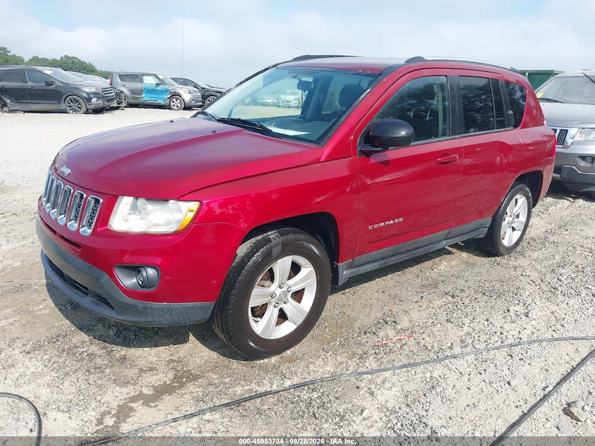 Vin: 1c4njcba8cd634244, lot: 46483007, jeep compass sport 20122