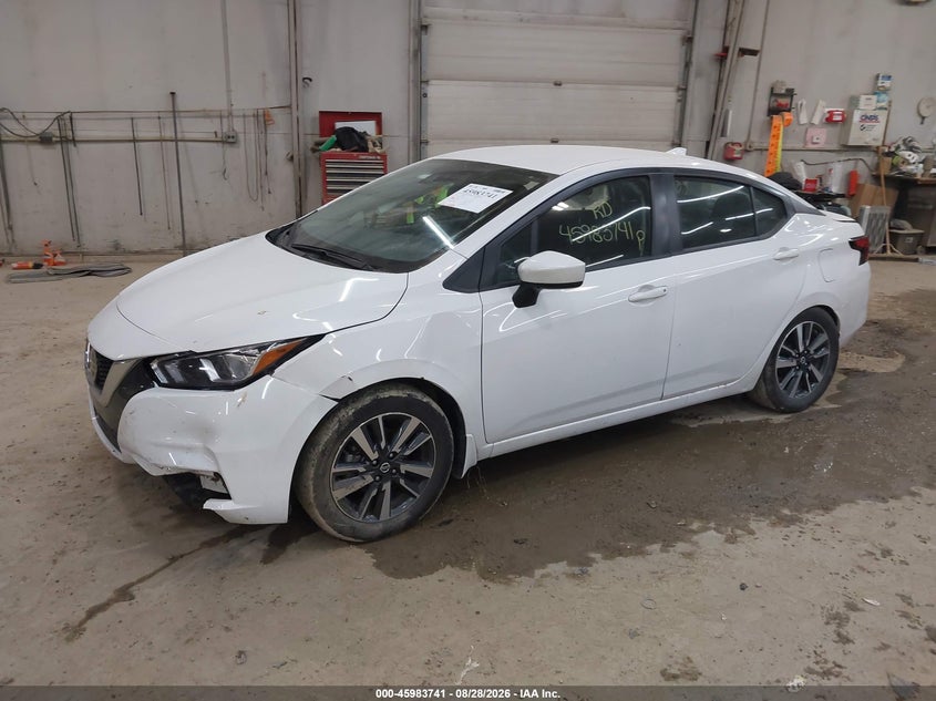 2022 Nissan Versa, Right Side, IAAI, VIN 3N1CN8EV9NL869050 — photo 2
