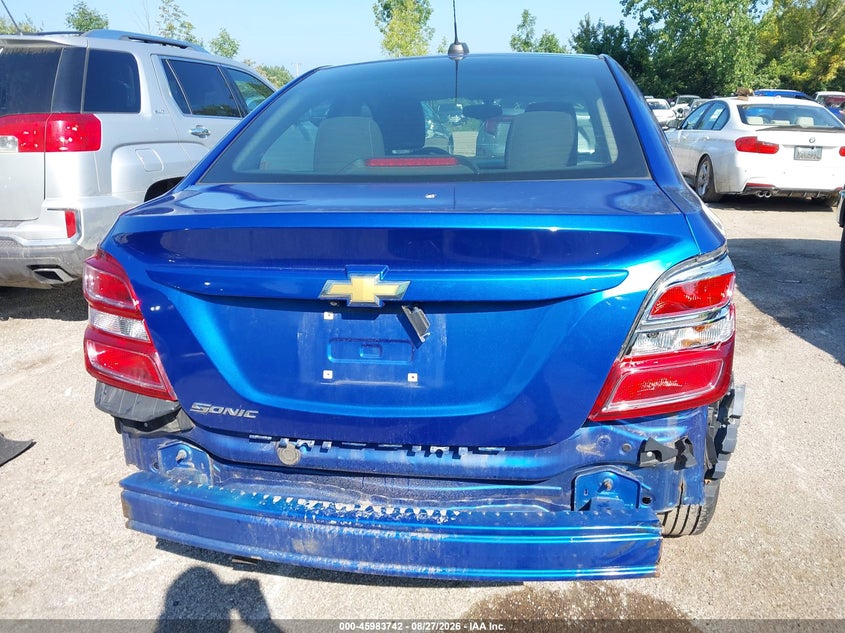 CHEVROLET SONIC 2020 VIN 1G1JD5SB2L4100255