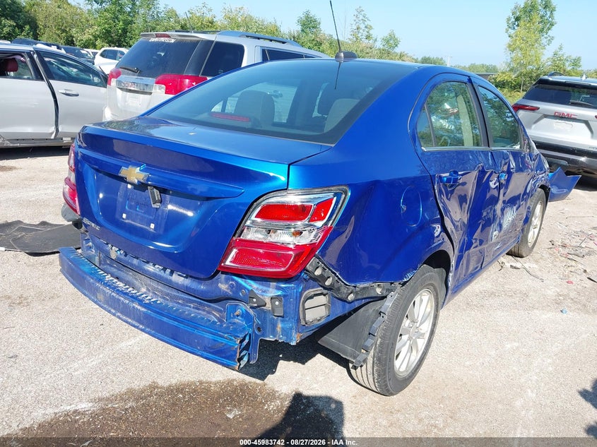 Vin: 1g1jd5sb2l4100255, lot: 46483015, chevrolet sonic 20204