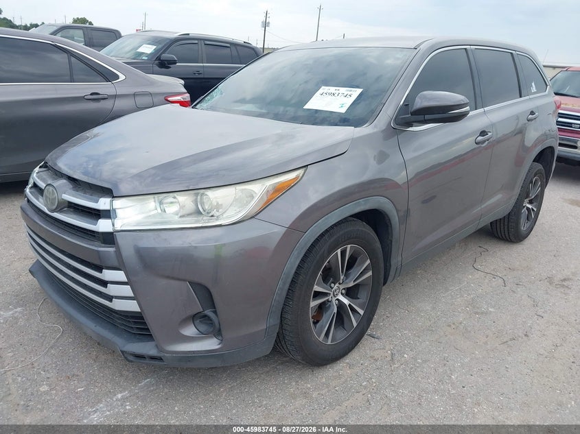 Vin: 5tdzarfhxks060244, lot: 46483018, toyota highlander le 20192