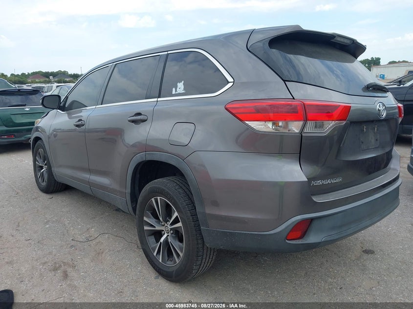 Vin: 5tdzarfhxks060244, lot: 46483018, toyota highlander le 20193