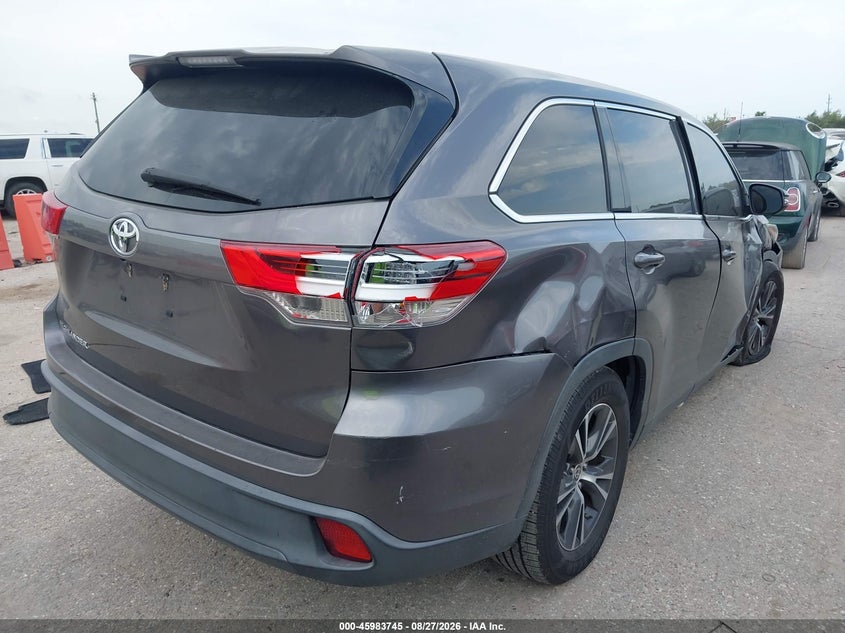 Vin: 5tdzarfhxks060244, lot: 46483018, toyota highlander le 20194