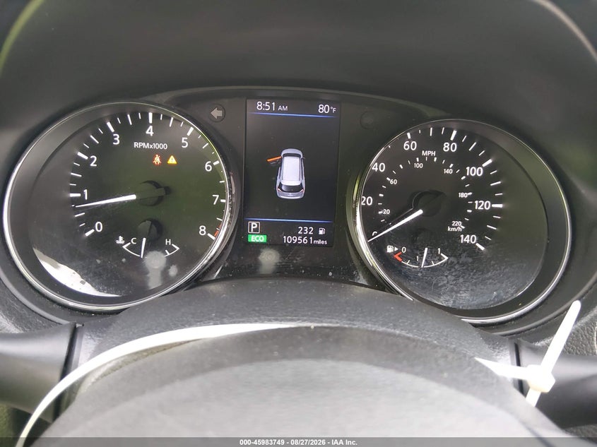2019 NISSAN ROGUE SPORT UTILITY VEHICLE 2.5L I-4 DOHC, VVT, 170HP