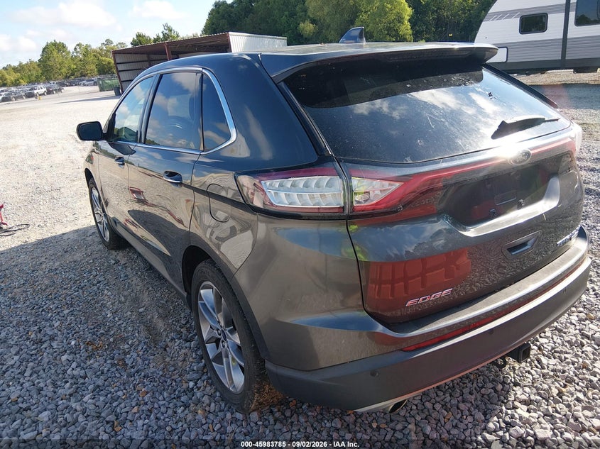 2015 FORD EDGE auction photo 3