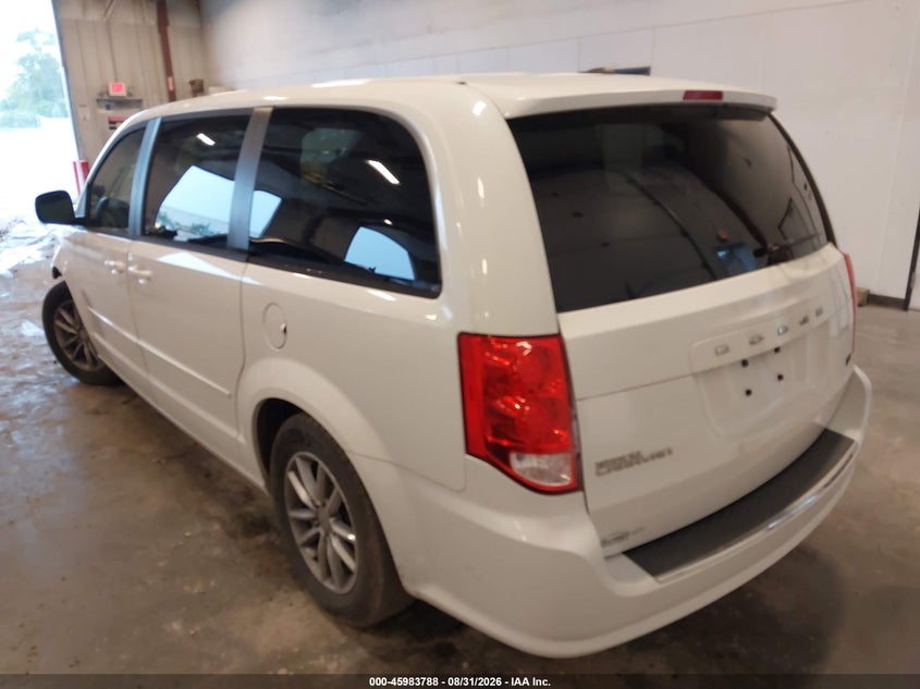 Vin: 2c4rdgbg6gr344026, lot: 46483061, dodge grand caravan se plus 20163