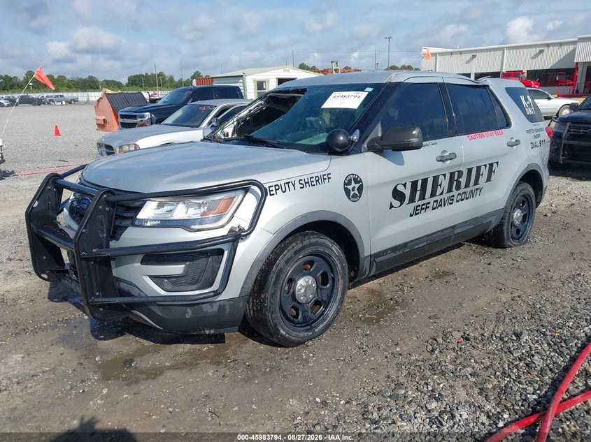 Vin: 1fm5k8ar3jgc74275, lot: 46483067, ford police interceptor utility 20182