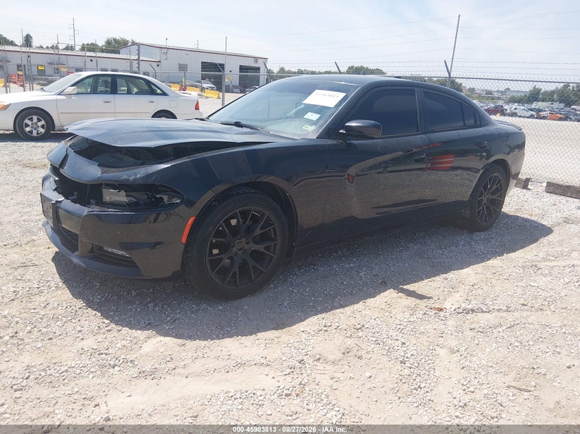 2015 Dodge Charger, Front End, IAAI, VIN 2C3CDXHG3FH722194 — photo 2