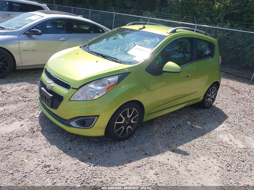2013 Chevrolet Spark, Обычный износ, IAAI, VIN KL8CF6S93DC505425 — фото 2