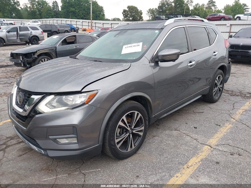 2020 Nissan Rogue, Rear, IAAI, VIN JN8AT2MT7LW030971 — photo 2