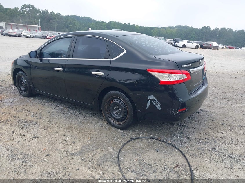 2013 NISSAN SENTRA auction photo 3