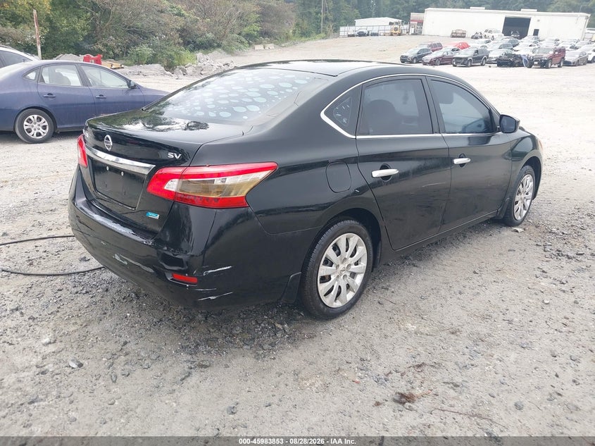 2013 NISSAN SENTRA auction photo 4