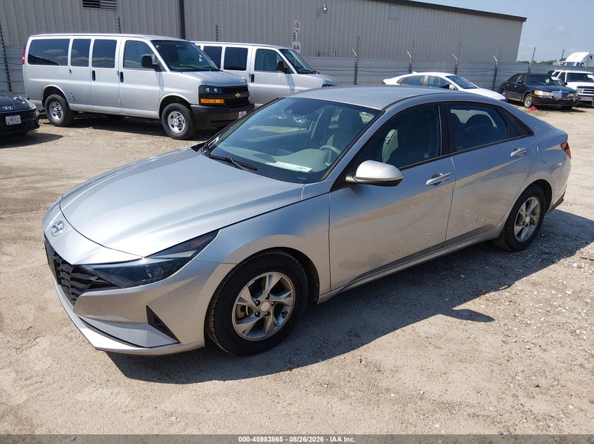 Vin: 5npll4ag8mh050712, lot: 46483138, hyundai elantra se 20212