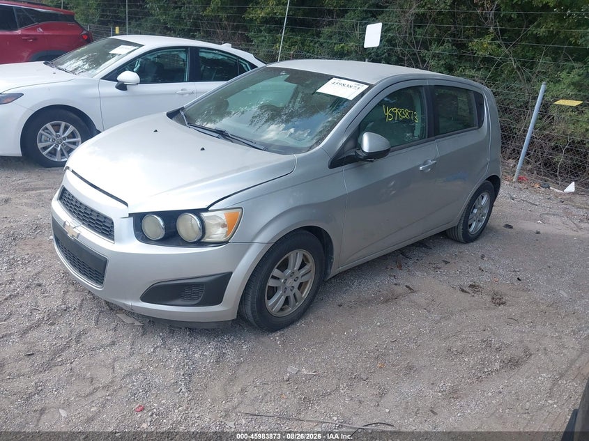 2012 Chevrolet Sonic, Обычный износ, IAAI, VIN 1G1JB6SH2C4113989 — фото 2