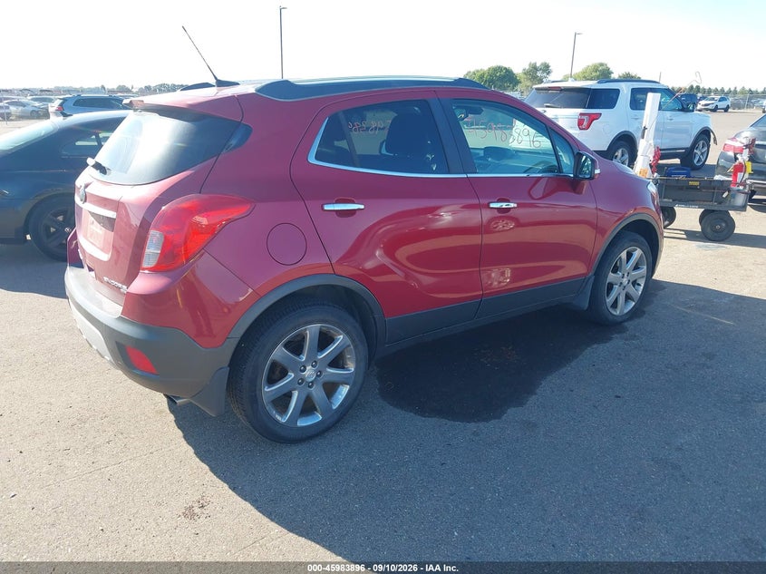Vin: kl4cjfsb9eb556552, lot: 46483169, buick encore convenience 20144