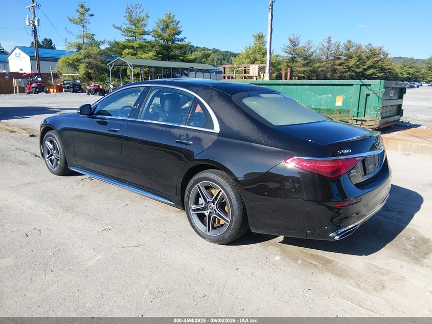 Vin: w1k6g7gb6ra262690, lot: 46483201, mercedes-benz s 580 4matic 20243