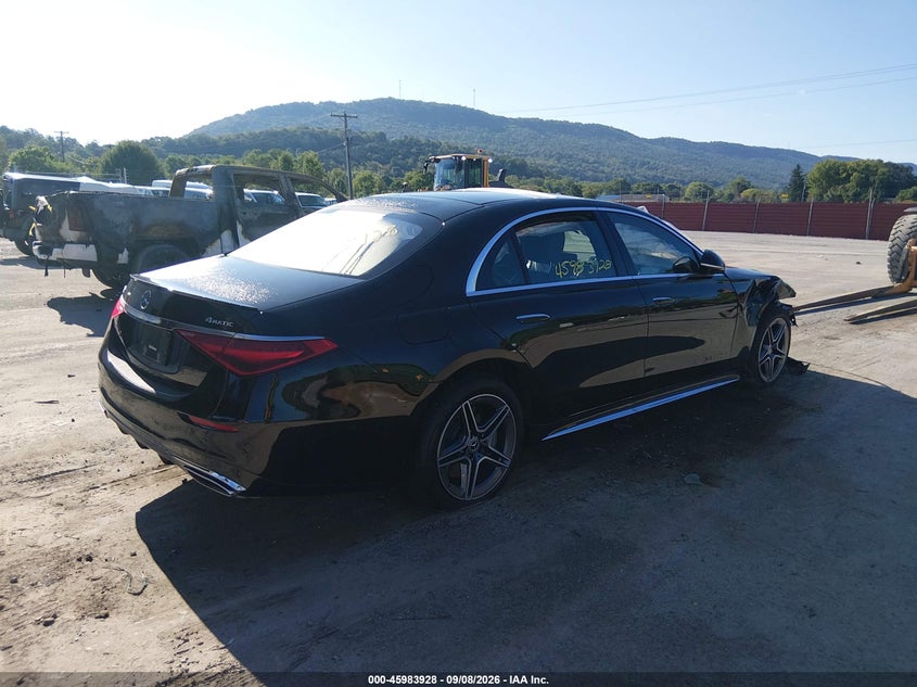 Vin: w1k6g7gb6ra262690, lot: 46483201, mercedes-benz s 580 4matic 20244