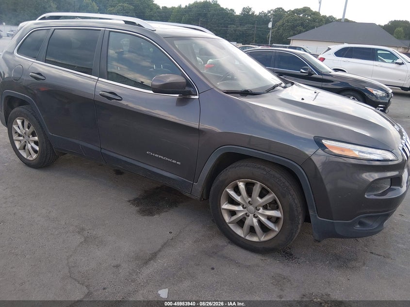 2016 JEEP CHEROKEE auction photo 1