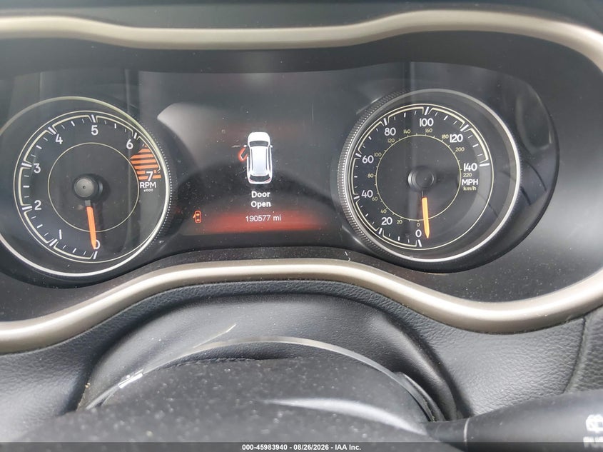 2016 JEEP CHEROKEE auction photo 7